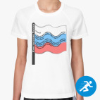 Женская спортивная футболка