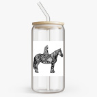 Банка с бамбуковой крышкой