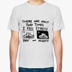 Классическая футболка I feel stress