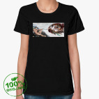 Женская футболка органик