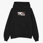 Толстовка худи оверсайз