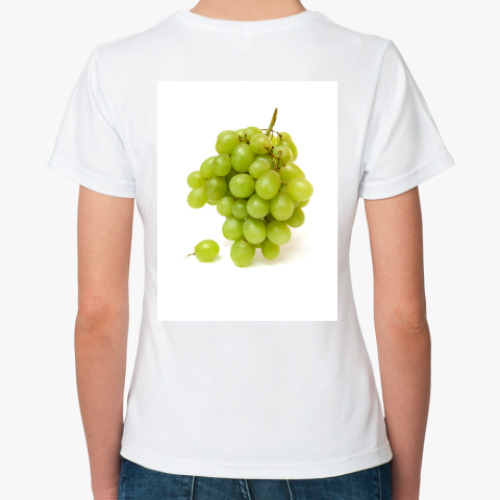 Классическая футболка с принтом  ''Grapes''