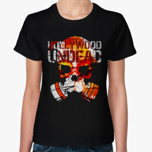 Женская футболка Hollywood Undead Gas Mask