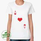 Женская футболка органик