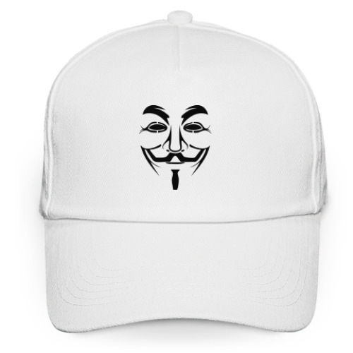 Кепка бейсболка Маска Анонимуса