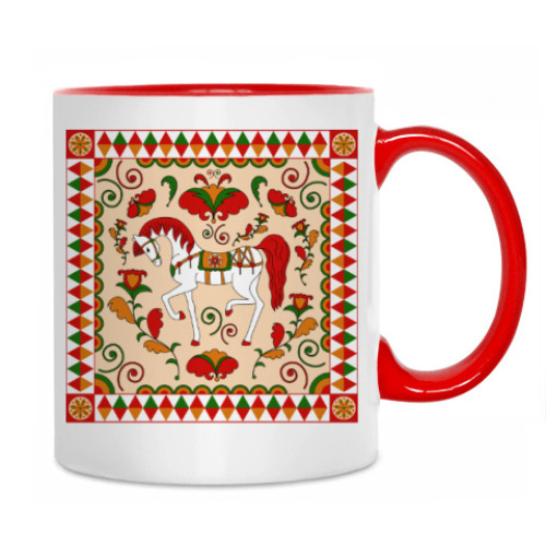 Кружка Русский орнамент / Russian folk ornament