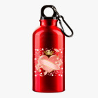 Металлическая бутылка 400 мл UV-DTF