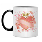 Кружка двухцветная