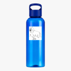 Прозрачная спортивная бутылка