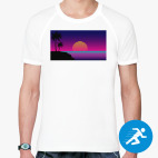 Мужская спортивная футболка