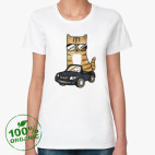 Женская футболка органик