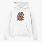 Толстовка худи оверсайз