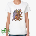 Женская футболка органик