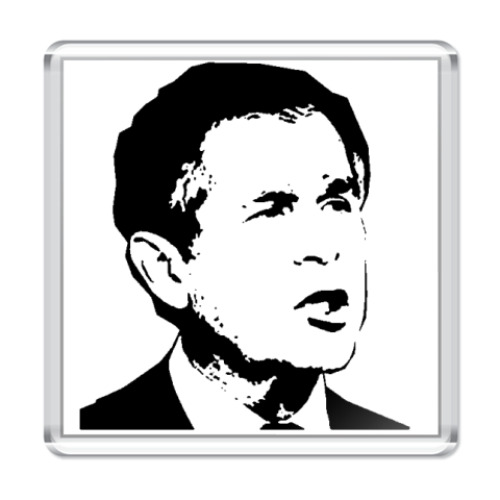 Магнит  Джордж Буш