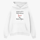 Толстовка худи оверсайз