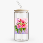 Банка с бамбуковой крышкой