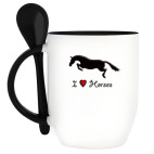 Кружка с ложкой