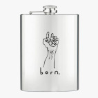 Фляжка стальная