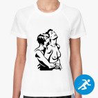 Женская спортивная футболка