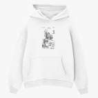 Толстовка худи оверсайз