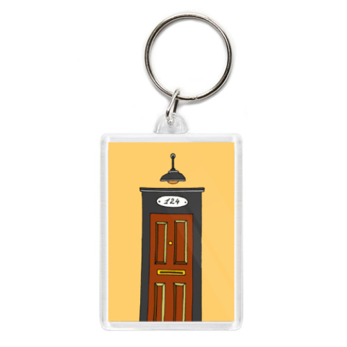 Брелок с принтом Ретро