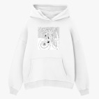 Толстовка худи оверсайз