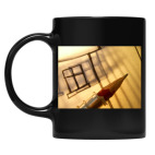 Кружка цветная UV-DTF