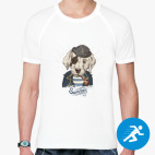 Мужская спортивная футболка