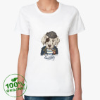 Женская футболка органик