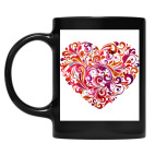 Кружка цветная UV-DTF