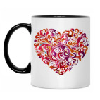 Кружка двухцветная