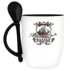 Кружка с ложкой