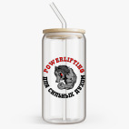 Банка с бамбуковой крышкой