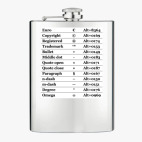 Фляжка стальная