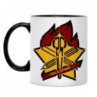 Кружка двухцветная