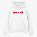 Толстовка худи оверсайз