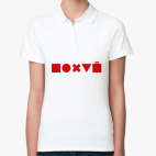 Женская рубашка поло