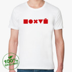 Мужская футболка органик