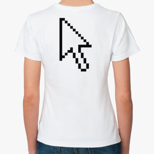 Классическая футболка с принтом 'NOPE'