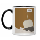 Кружка двухцветная