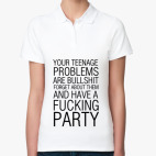 Женская рубашка поло