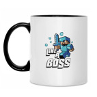 Кружка двухцветная