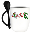 Кружка с ложкой