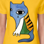 Кот в стиле кубизм