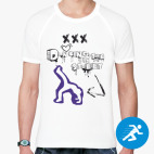 Мужская спортивная футболка