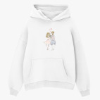 Толстовка худи оверсайз