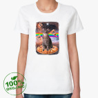 Женская футболка органик