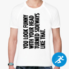 Мужская спортивная футболка