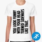 Женская спортивная футболка