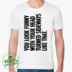 Мужская футболка органик